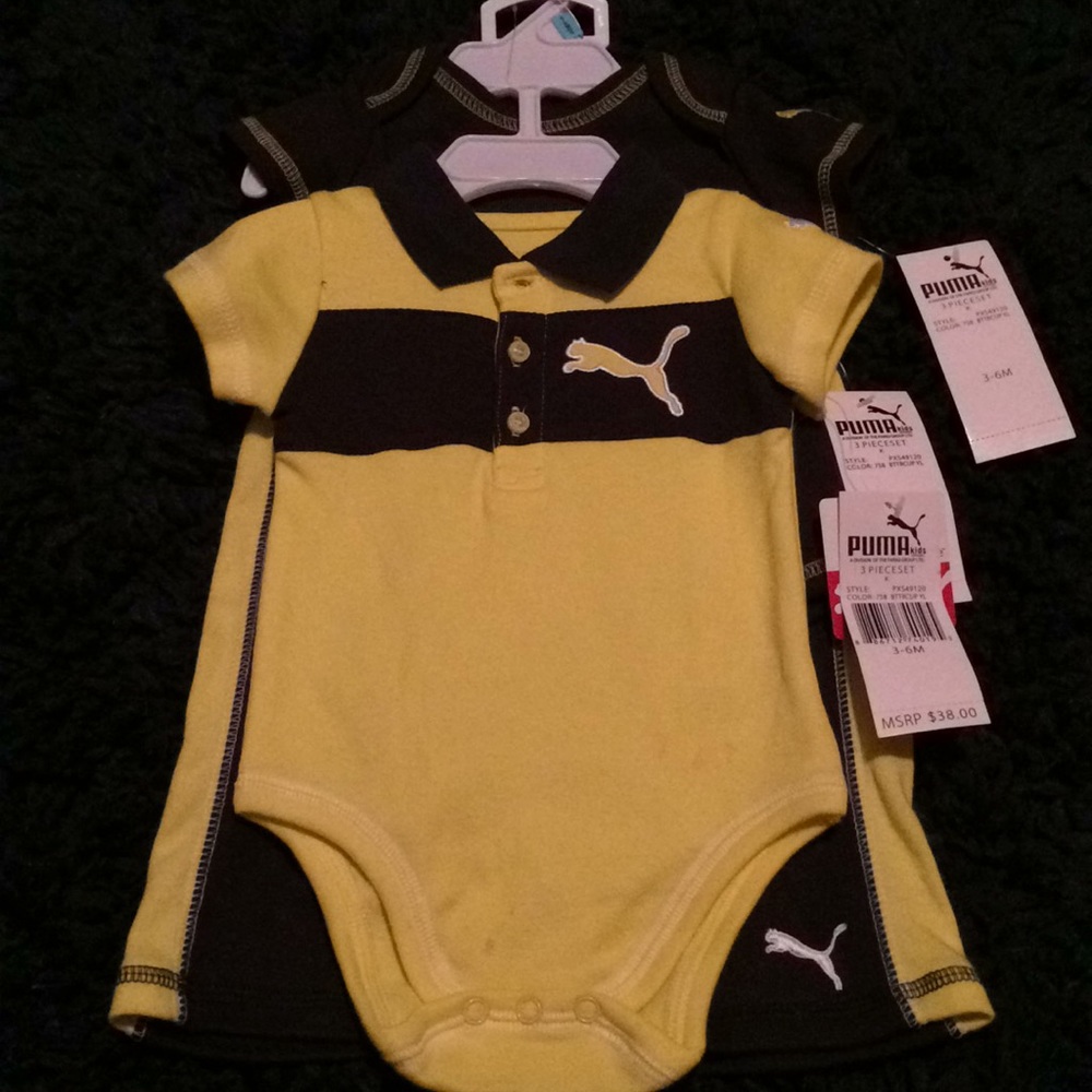 NWT Puma kids 3 piece set